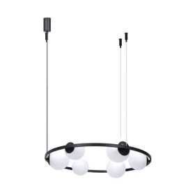 ZUMA LINE MEDÁL ORBIT 5007 3XE27 FEKETE/FEHÉR