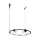 ZUMA LINE MEDÁL ORBIT 5007 3XE27 FEKETE/FEHÉR