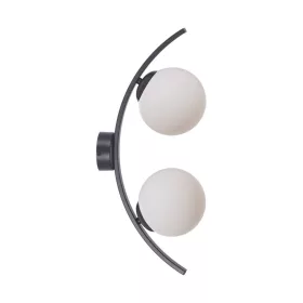 ZUMA LINE FALI LÁMPA HELIX 5015 2XE14 FEKETE/FEHÉR