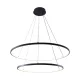 ZUMA LINE LED FÜGGŐ LÁMPA BRENO 2023200-BK 60W CCT BLA