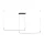 ZUMA LINE LED MEDÁL RIKE 2023199-BK 40W CCT BL