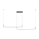 ZUMA LINE LED MEDÁL RIKE 2023199-BK 40W CCT BL