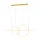 ZUMA LINE LED MEDÁL CHOLET MD73582A3GT 34W 3000K