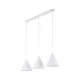 TK LIGHTING FÜGGŐ LÁMPA CONO 10011 3XE27 FEHÉR