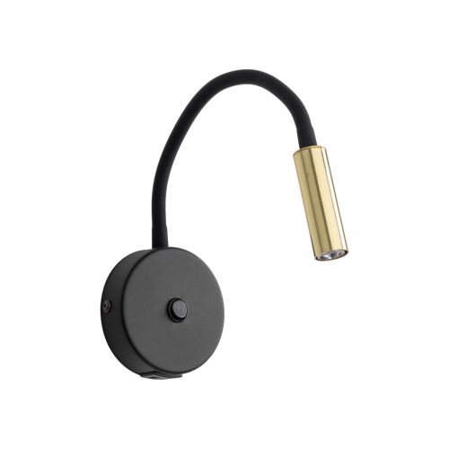 TK VILÁGÍTÁS FALI LÁMPA+USB LAGOS 10201 1XG9 ARANY