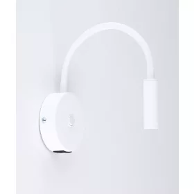 TK VILÁGÍTÁS FALI LÁMPA+USB LAGOS 10202 1XG9 FEHÉR