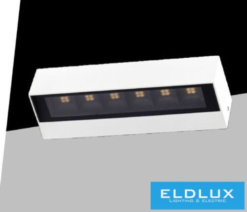UNIVERSO Kültéri fali lámpa 14w 1100lm CCT kapcsolóval 220x71x48mm IP65 fehér 5év