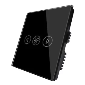 WI-FI SMART TOUCH EU VENTILÁTOR KAPCSOLÓ FEKETE