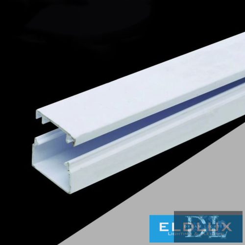 UNIVERSO PVC öntapadós kábelcsatorna fehér 2m 20x10mm