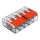 WAGO 221 CONNECTOR, 5 CONDUCTORS 0,5-4 MM2