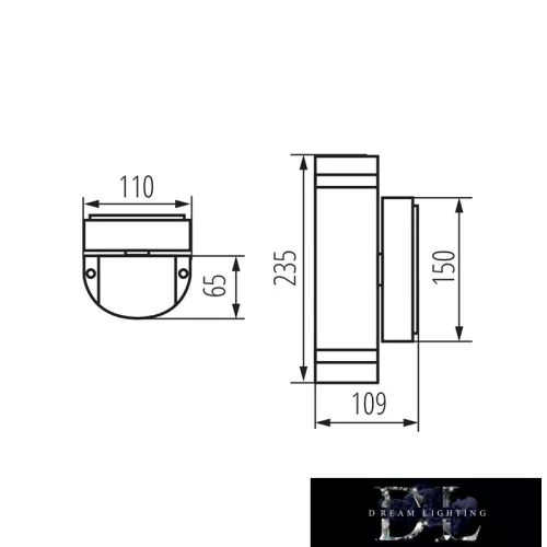 KANLUX ZEW EL-235U-B lámpa GU10