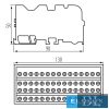 KANLUX KTB-125-15-M elosztóblokk