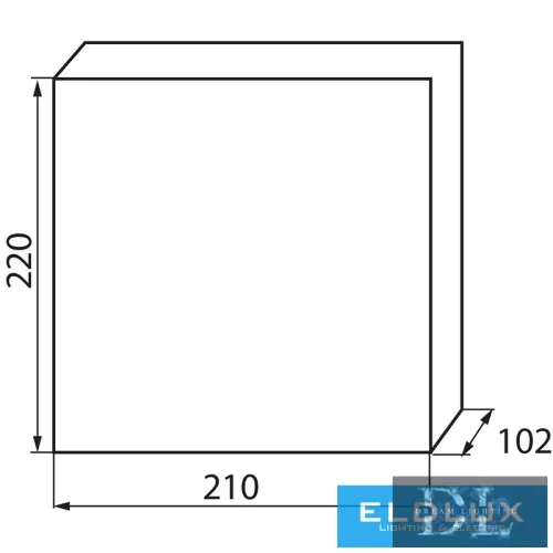 KANLUX KDB-F06T sülly. elosztódoboz