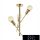 ELDLUX SCEPTER csillár 3×E27 arany