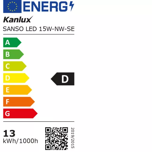 KANLUX SANSO LED 15W-NW-SE