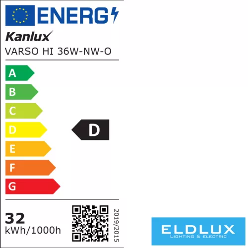 KANLUX VARSO HI 36W-NW-O-SE lámpa