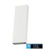 UNIVERSO Fali lámpa LED 8w 734lm CCT.kap IP65 Fehér 85x250x31mm