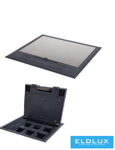 KANLUX Padlódoboz MOWION BIURO+ Antracit 12 modul