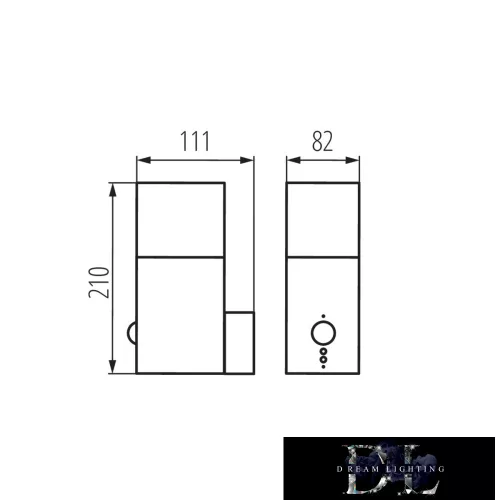 KANLUX VADRA 21L-UP SE lámpa E27