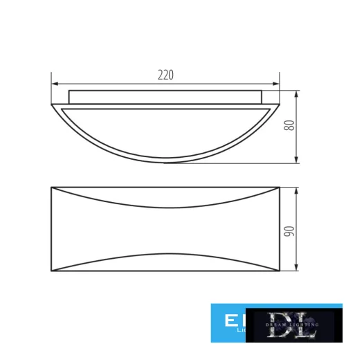 KANLUX BISO LED EL 8W-W lámpa