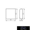 KANLUX GARTO LED EL 8W-GR lámpa