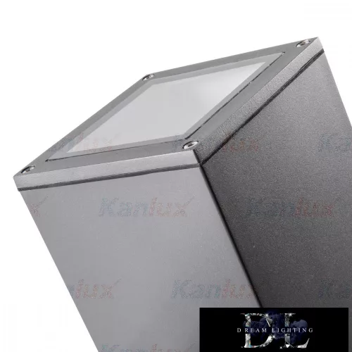 KANLUX LART EL-160-GR homlokzati lámpatest