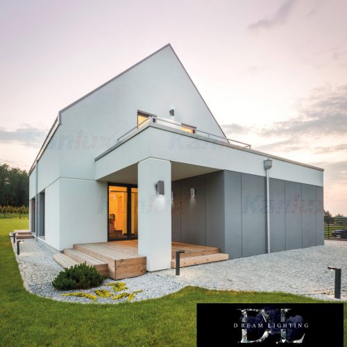 KANLUX LART EL-260-GR homlokzati lámpatest