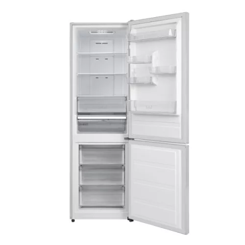 EL-403RW kombinált hűtőszekrény alul fagyasztóval fehér színben, 310L 1880mm