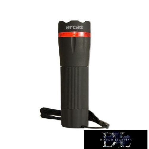 ARCAS LED zseblámpa 1W 60lm zoomható 3xAAA