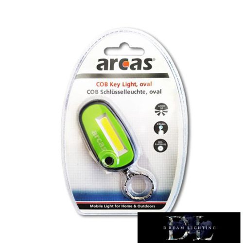 ARCAS kulcstartó COB LED-del 30lm 2-mod 2xCR2032