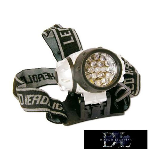 ARCAS LED fejlámpa 19db LED 60lm 4-mod 3xAAA IP44