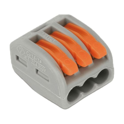 VEZETÉK ÖSSZEKÖTŐ 3-AS 4.00MM²