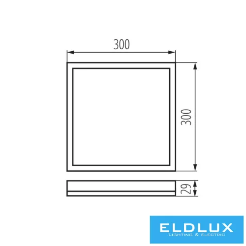 KANLUX AZPO LED 17,5W-NW-L-B lámpa