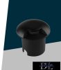 UNIVERSO Taposólámpa LED 1w 50lm 4000k 105° IP67 fekete Ø60x54mm