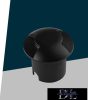 UNIVERSO Taposólámpa LED 1w 50lm 3000k 210° IP67 fekete Ø60x54mm