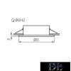 KANLUX MARIN CT-S80-B Spot MR16