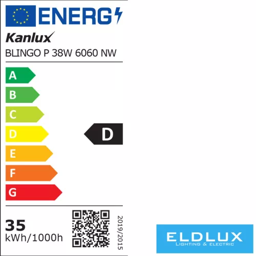 KANLUX BLINGO P38W 6060NW 4000k 4600lm lámpa