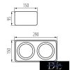 KANLUX TUBEO ES 250-W lámpa