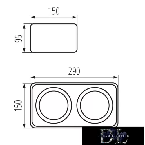 KANLUX TUBEO ES 250-W lámpa