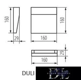  KANLUX DULI LED 6.5W-NW-L-GR lámpa 