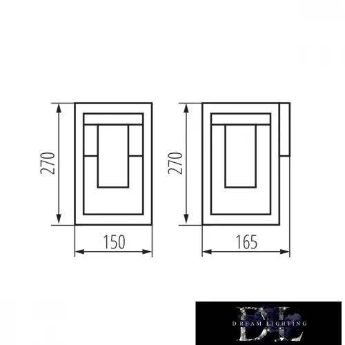 KANLUX VIMO EL 27 B kerti lámpa