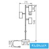 KANLUX EVALO FL 3xGU10 W-SR lámpa
