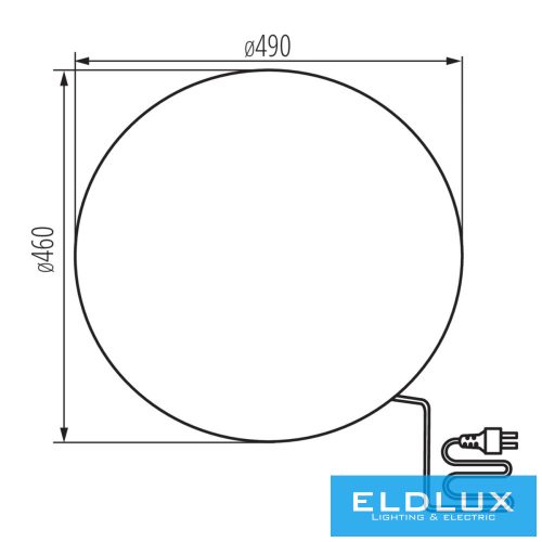 KANLUX STONO 490 N lámpa E27