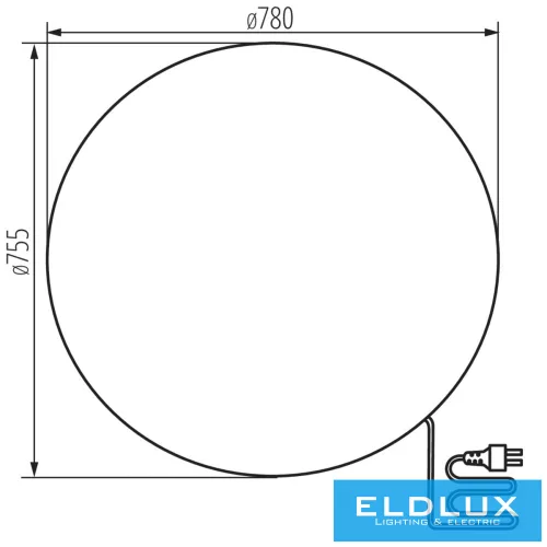 KANLUX STONO 780 N lámpa E27