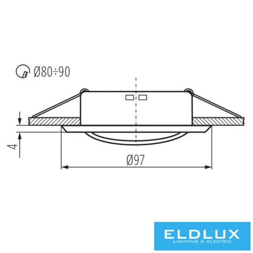 KANLUX ARGUS II CT-2115-W dek.ker. SPOT