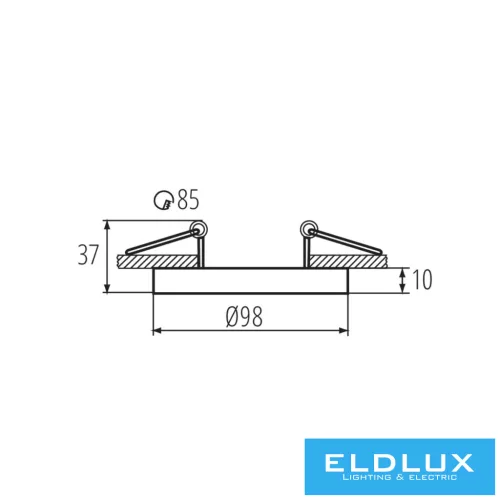 KANLUX TINY BORD DTO-W/G dekor. keret SPOT