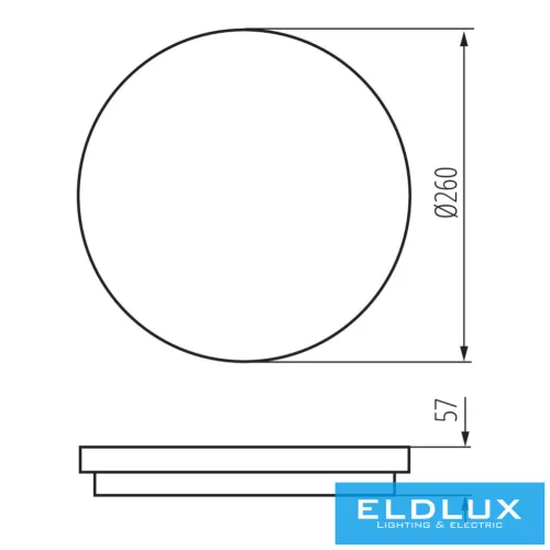 KANLUX BENO 24-30W CCT-O G lámpa