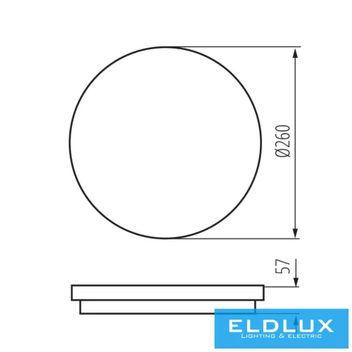 KANLUX BENO 24-30W CCT-O-SEG lámpa