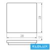 KANLUX BENO 12-18W CCT-L-SEG lámpa 