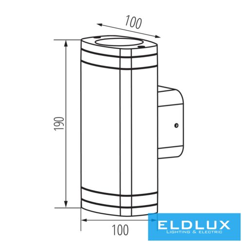 KANLUX ZEVI W EL 2GU10 B lámpa